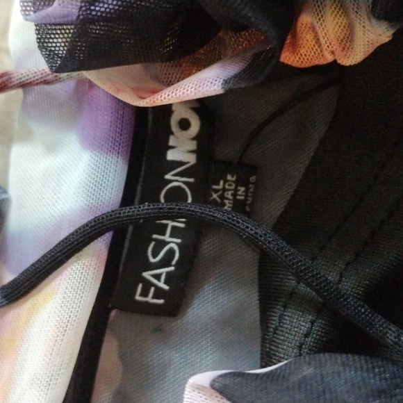 Fashion Nova Multicolor Mesh Detail - Picture 2 of 5